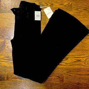 Mother NWT "The Doozy" flared jeans. Color is "Not Guilty".